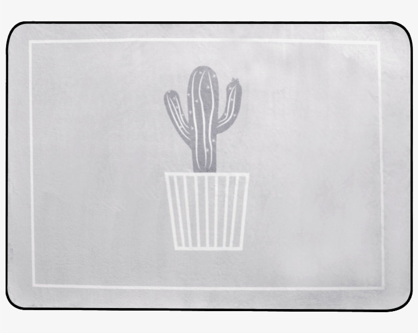 Nordic Cactus Carpet Bedroom Simple Modern Living Room - Serving Tray, transparent png download