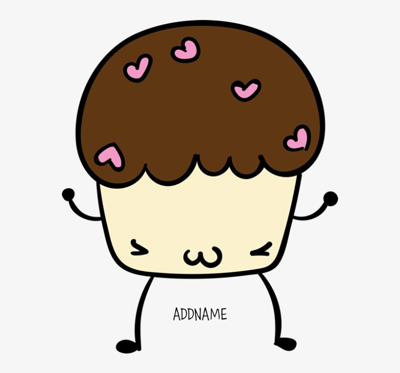 Favorite - Muffin Kawaii, transparent png download