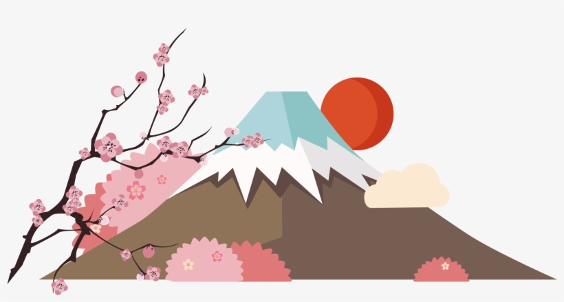 2480 X 2480 6 - 富士山 櫻花 Png, transparent png download