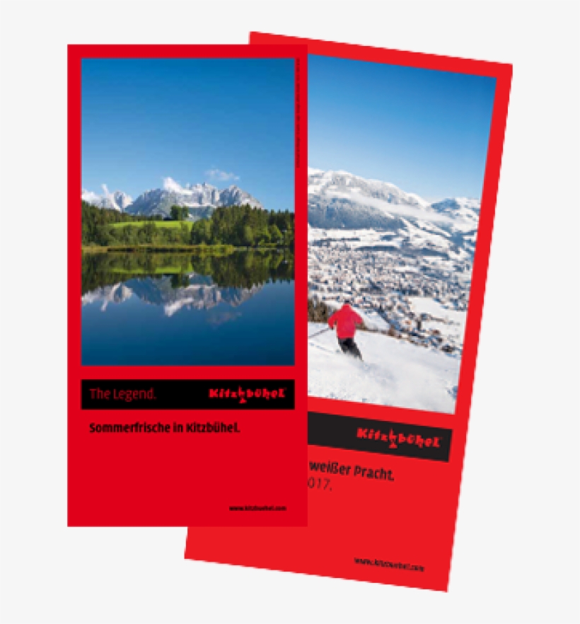 Kitzbühel Hiking Maps And Brochures - Poster, transparent png download
