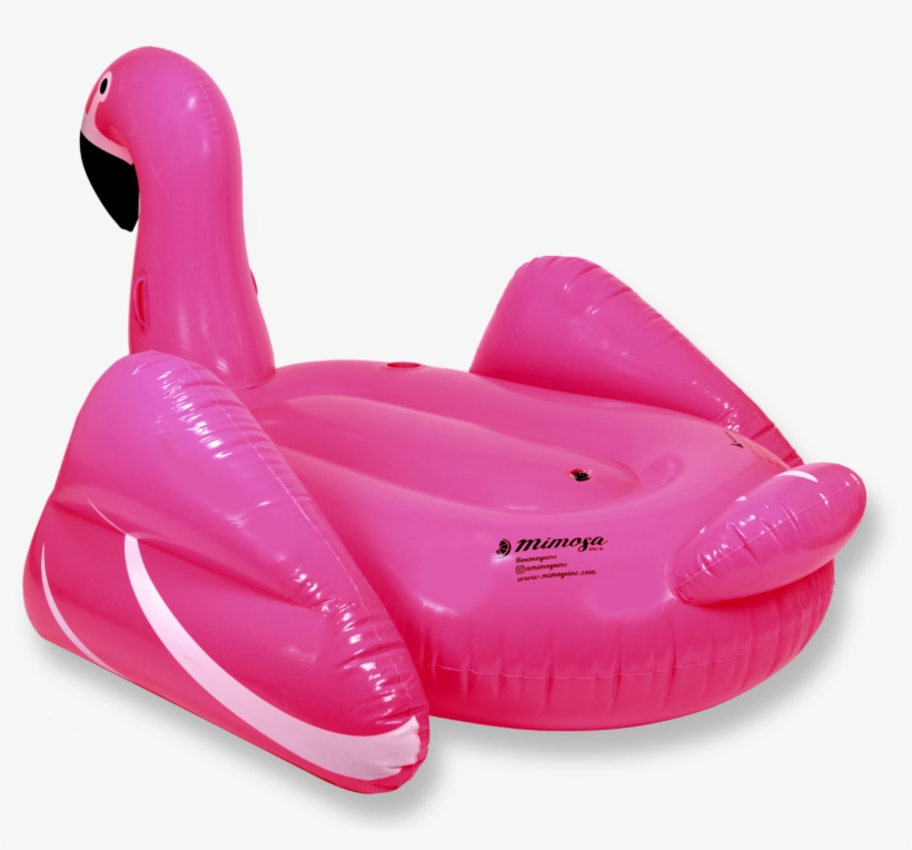 Buy Mimosa Inc Pink Flamingo Inflatable Premium Quality - Inflatable, transparent png download