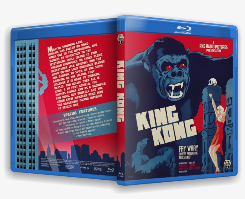 Vmrr - King Kong 1933 Blu Ray Italy, transparent png download