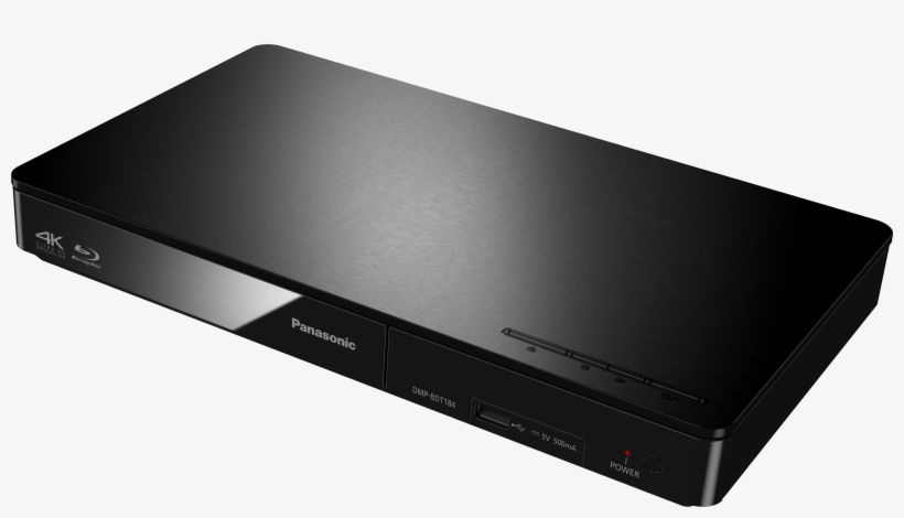 3d Blu Ray Player With 4k Upscaling, Black Panasonic - Panasonic Dmp Bdt180ef, transparent png download