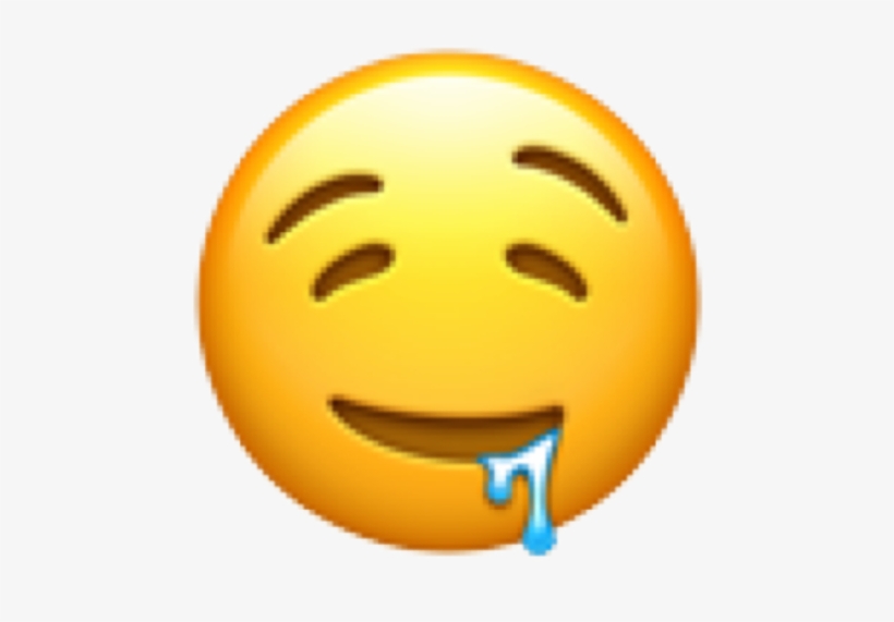 Emoji Sticker - 🤤 Emoji, transparent png download