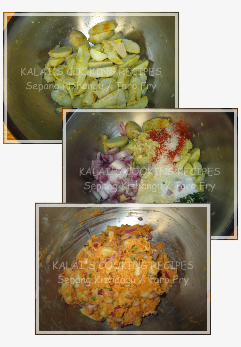 Sepang Kizhangu Varuval / Taro Fry - Hyderabadi Biriyani, transparent png download