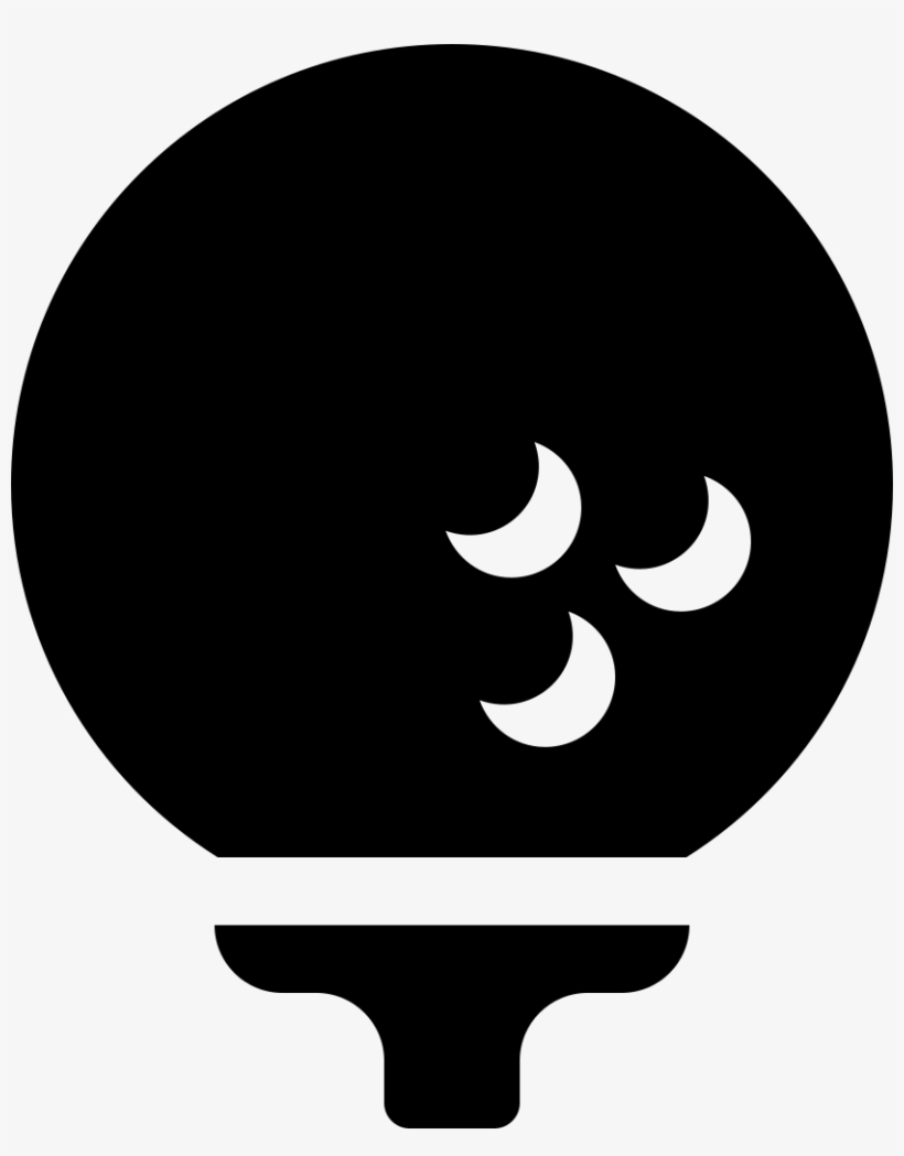 Font Awesome 5 Solid Golf-ball - Circle, transparent png download