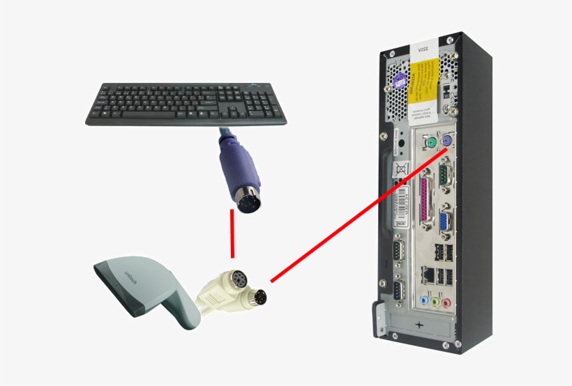 En Caso De Tener Teclado Usb Se Conectará El Lector - Electronics, transparent png download