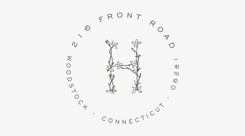 Round Monogram Address Stamp - Line Art, transparent png download
