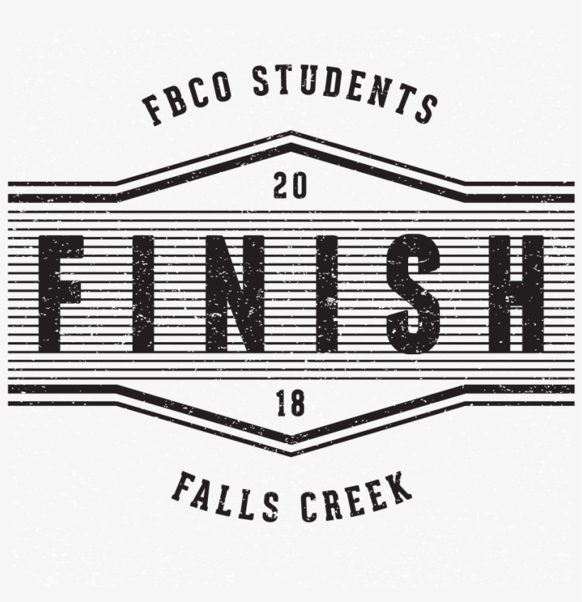 Falls Creek 2018 Grunge Black - H. Craig Hanna, transparent png download