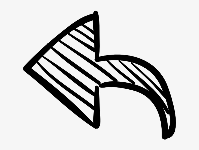 Sketch Arrow Png, transparent png download