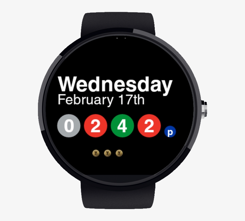 Nyc Subway Watch Face - American Headway Second Edition, transparent png download