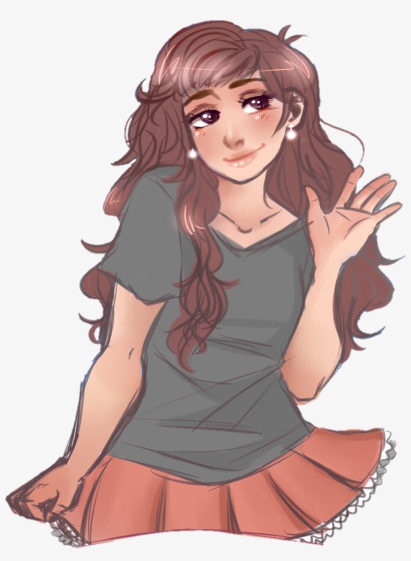 Girl Sticker - Girl, transparent png download