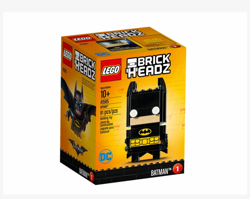 Lego® Batman" - Lego Brickheadz Batman 41585, transparent png download