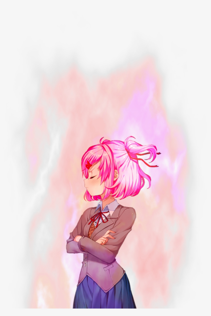 Fun"you Two Can Keep Your Ultra Instinct - Natsuki Unused Sprite, transparent png download