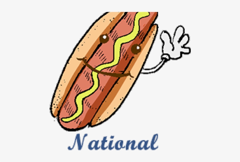 Hot Dog Clipart Happy - Dodger Dog, transparent png download