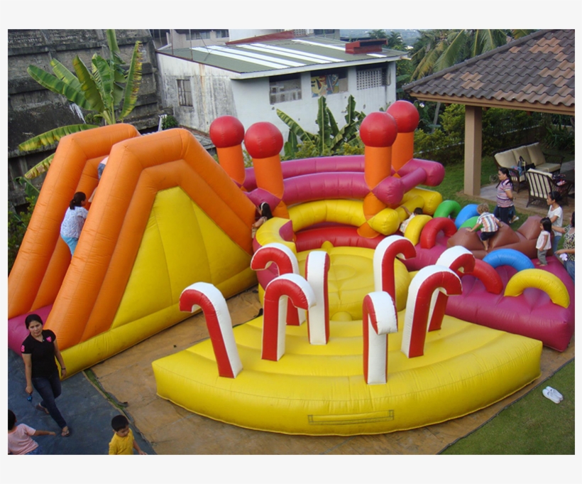 Inflatables R' Us Candy Land - Inflatable, transparent png download