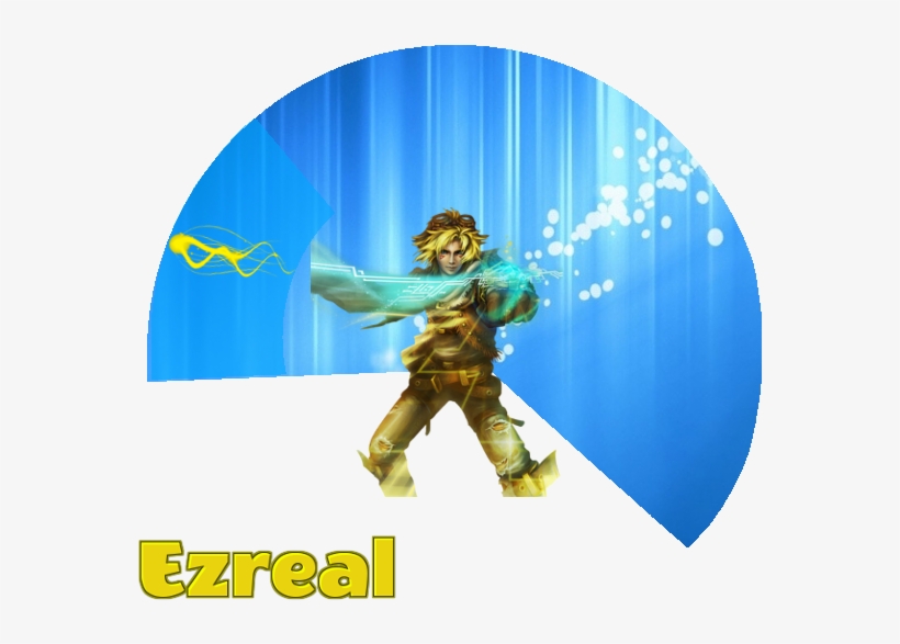 Ezreal - Graphic Design, transparent png download