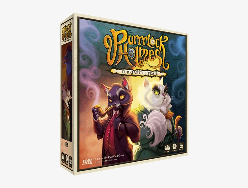 Purrrlock Holmes Furriarty's Trail, transparent png download