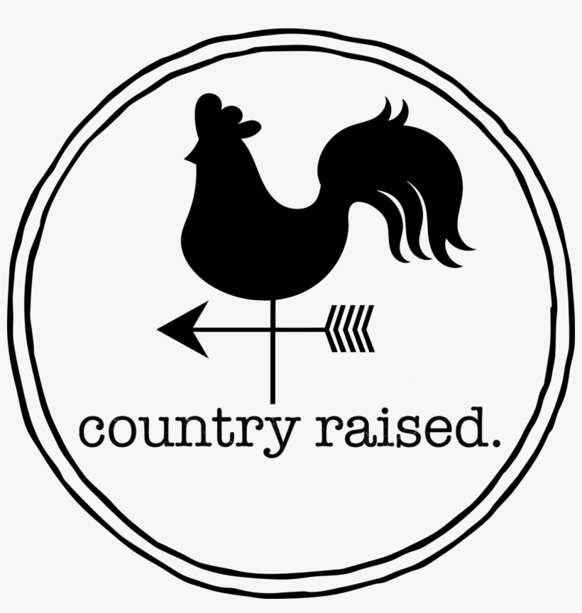 Country Raised - Rooster, transparent png download