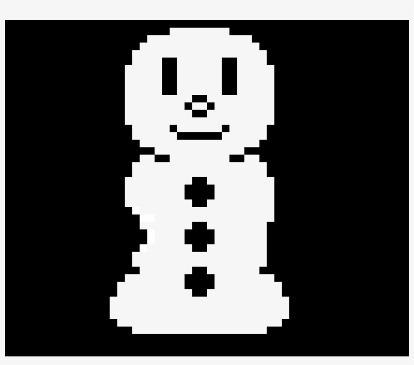 A Simple Snowman By Underpixel - Transparent Pixel Sun Gif, transparent png download