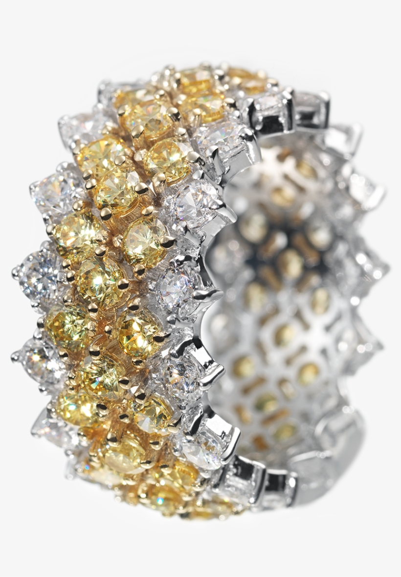 Josephine Yellow Diamond Ring - Ring, transparent png download