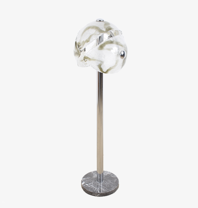 Glass Splintered Spherical Floor Light - Owl, transparent png download