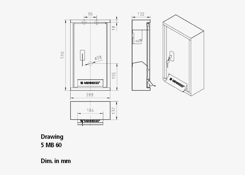 Surface Mounted Combination Unit In Stainless Steel, - Diagram, transparent png download