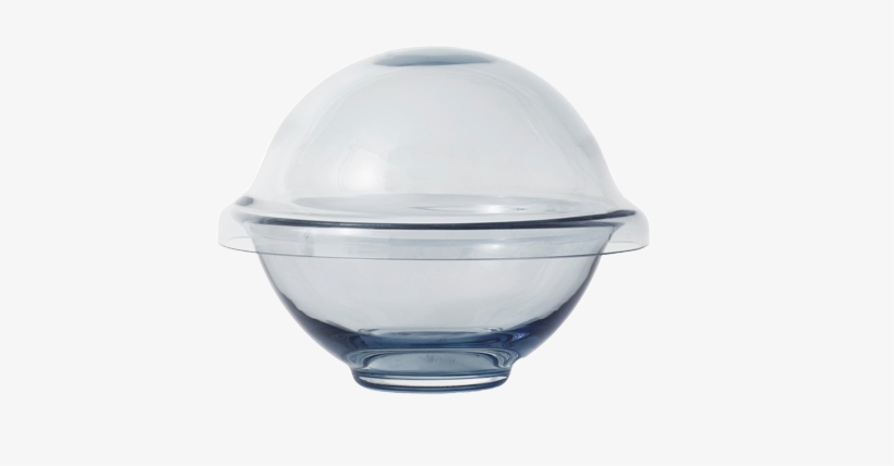Chapeau Small Glass Blue Chapeau - Table, transparent png download