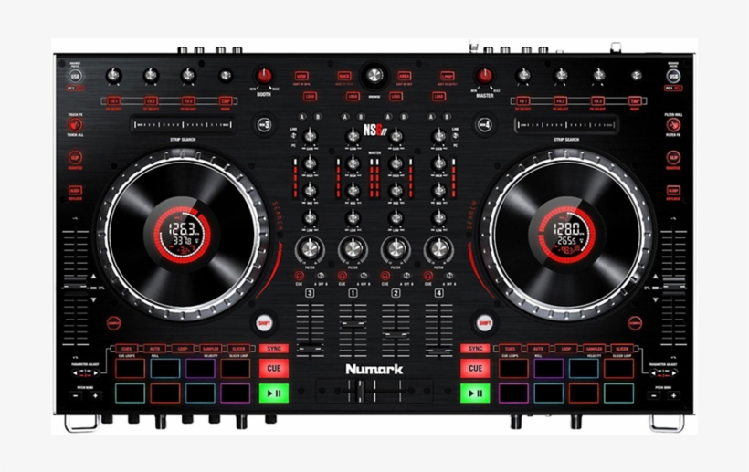 Ns6ii Premium 4-channel Serato Dj Controller With Dual - Ns6 Ii, transparent png download