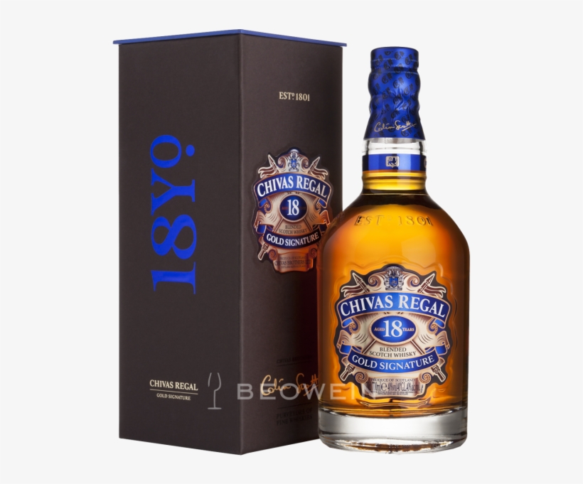 More Views - Chivas Regal 18 Ans, transparent png download