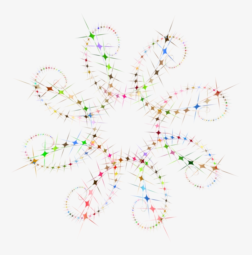 Golden Spiral Circle Point Line - Circle, transparent png download