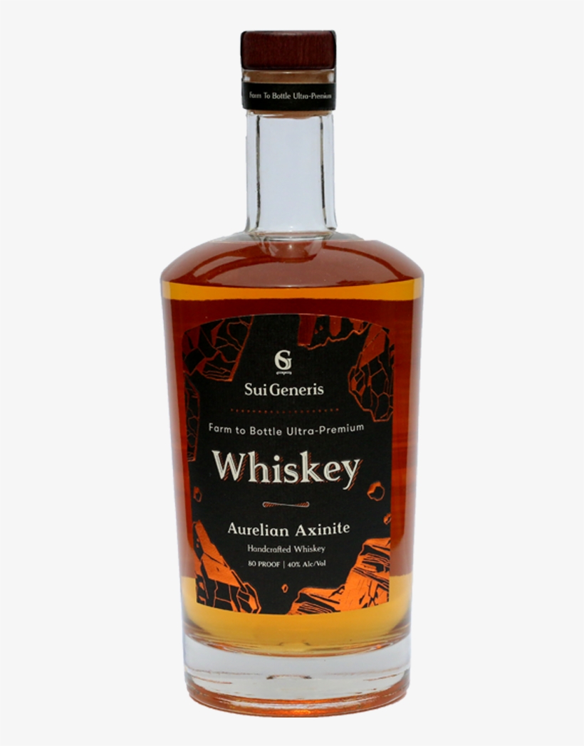 Aurelian Axinite Vodka - Glass Bottle, transparent png download