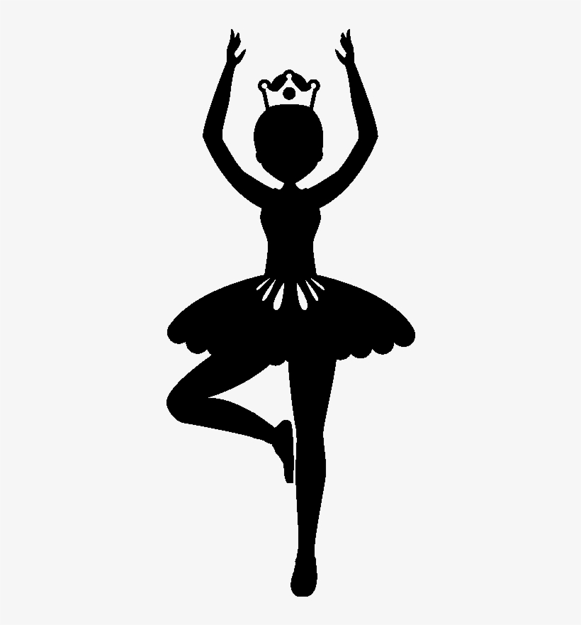 Sticker Princesse Ballerine Ambiance Sticker Kc6856 - Danseuse Balais, transparent png download