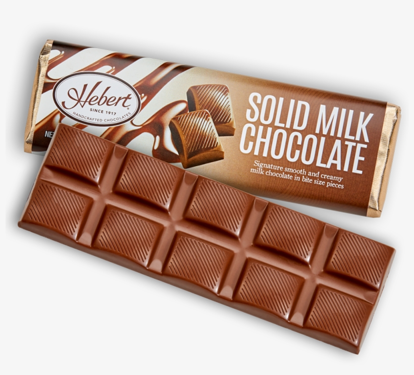 Solid Milk Chocolate 12 Bar Pack - Candy, transparent png download