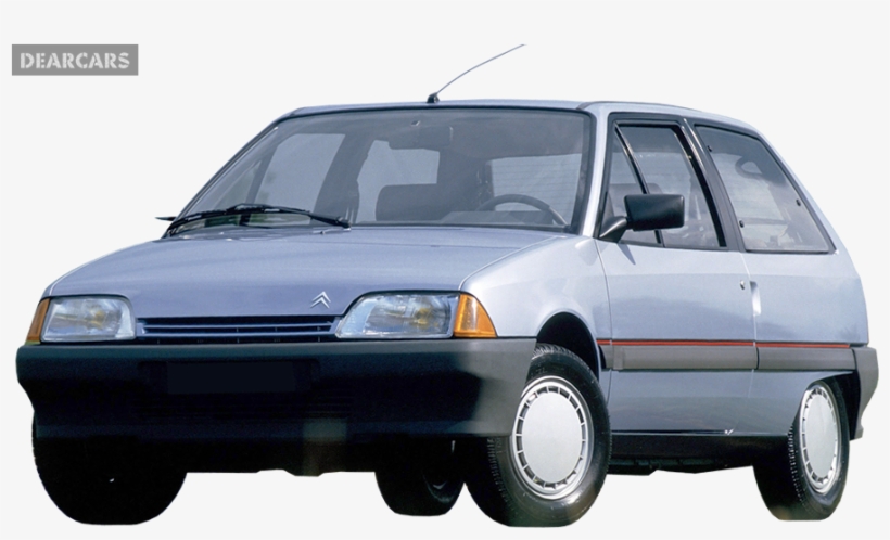 Citroen Ax / Hatchback / 3 Doors / 1987 1996 / Front - Citroen Ax 1987, transparent png download