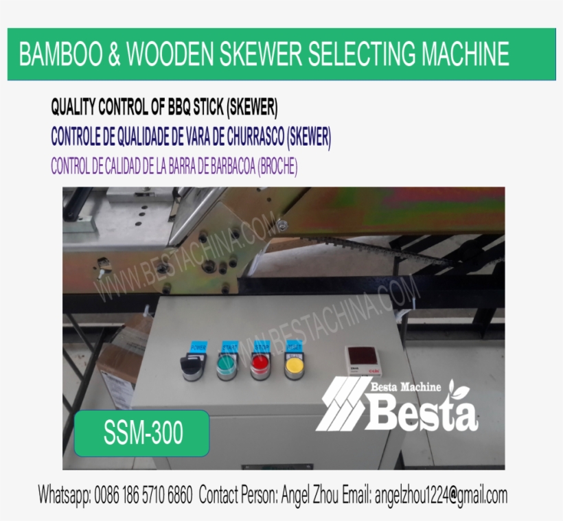 Bamboo Bbq Stick Making Machine Bamboo Bbq Stick Shaprening - Elijah Muhammad, transparent png download