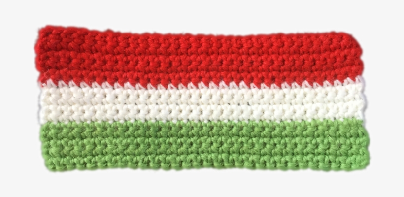 Flag Of Hungary - Crochet, transparent png download