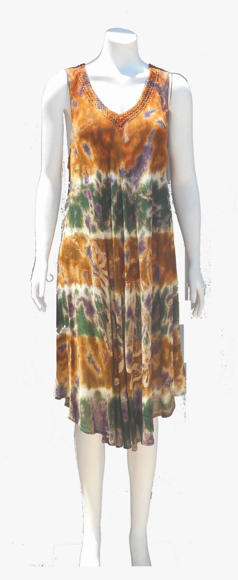 Dress Tiedie It Sgd105 2 - Day Dress, transparent png download