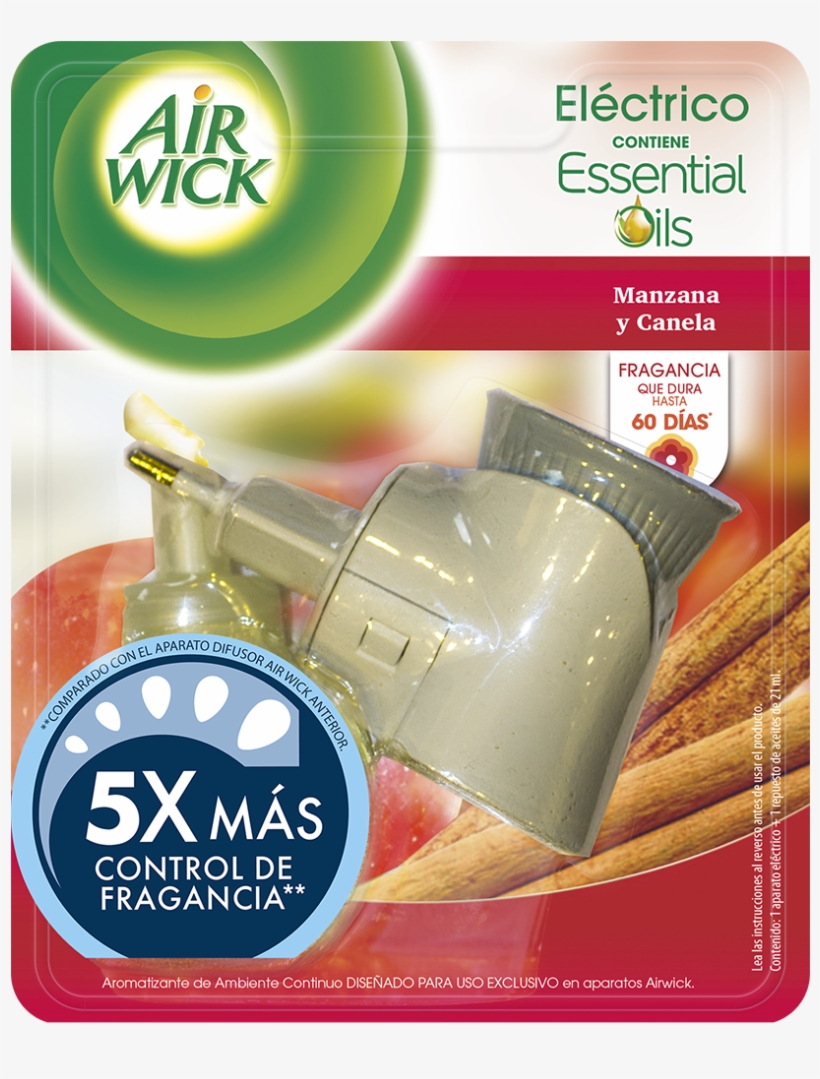 Eléctrico Completo Manzana Y Canela - Air Wick, transparent png download
