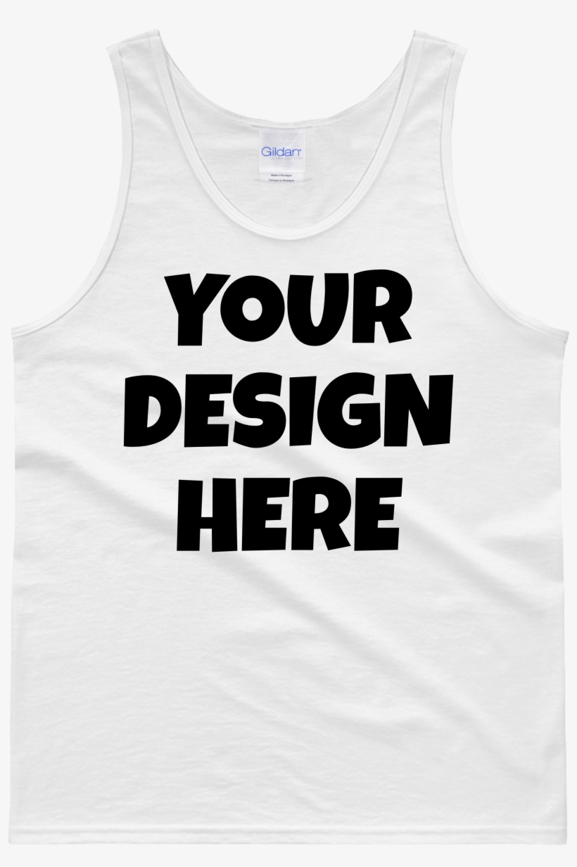 Gildan 2200 Adult Tank Top Mockups - Active Tank, transparent png download