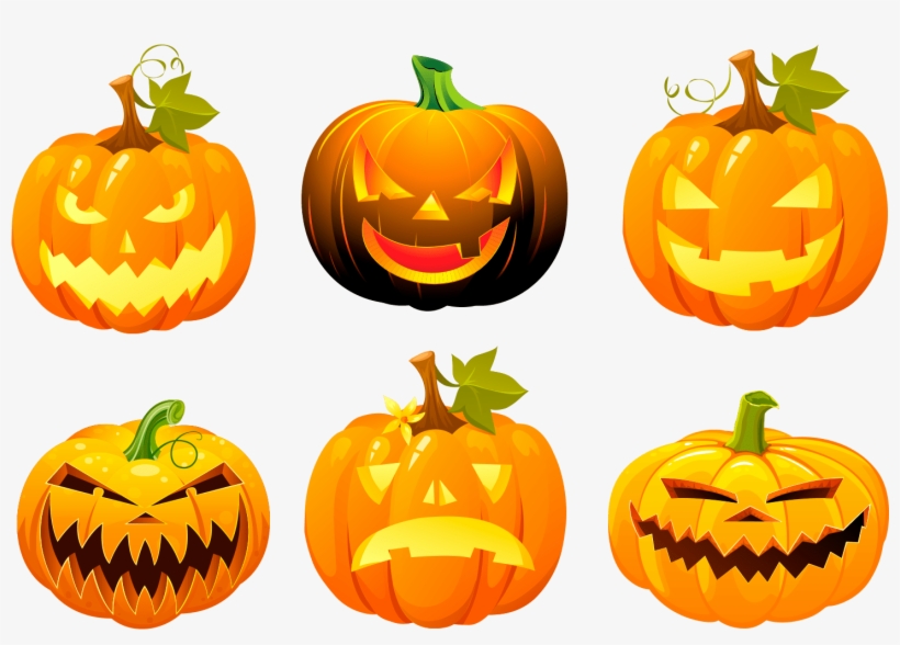 Halloween Calabazas En Espuma Imagenes De Calabazas - Pumpkin Faces, transparent png download