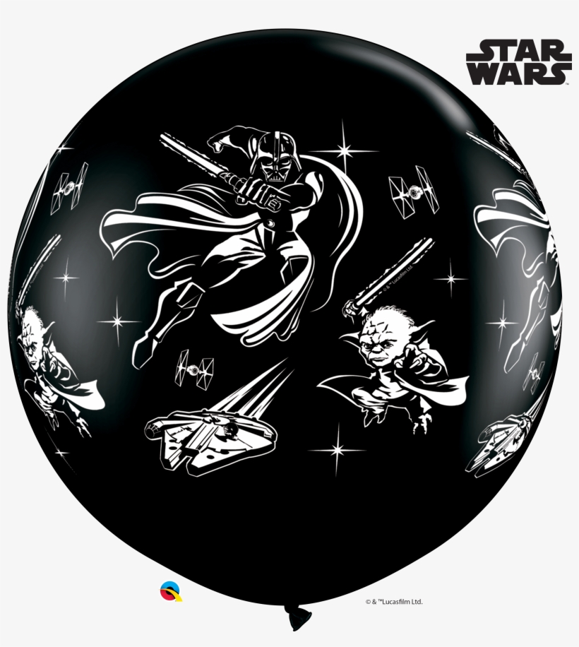 36" Black 02 Count Star Wars - Star Wars, transparent png download
