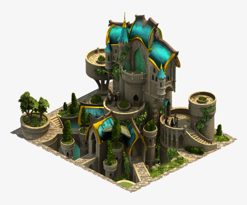 Elves Townhall 30 - Scale Model, transparent png download