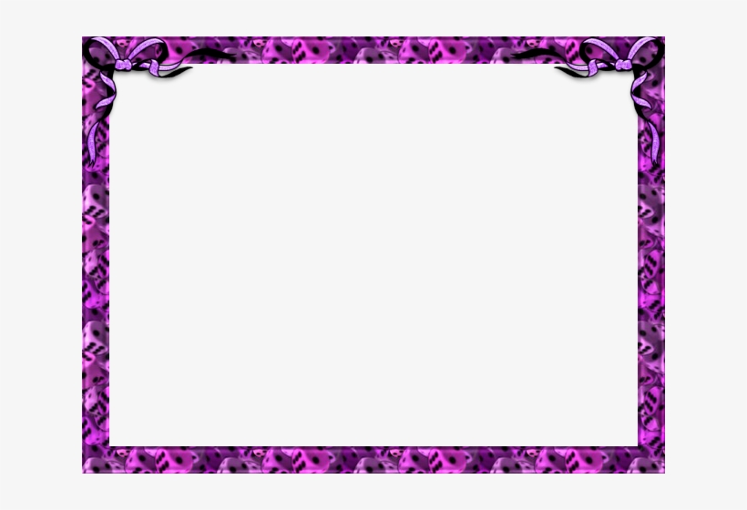 Purple Frame - Purple Picture Frames, transparent png download