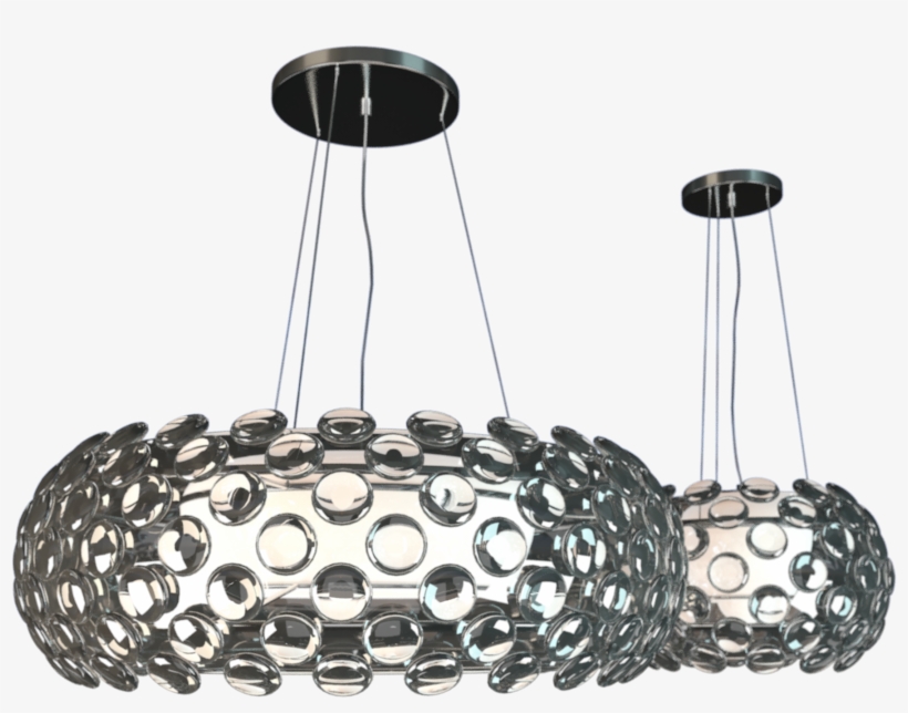 Crystal Ball Chandelier By Maishang, transparent png download