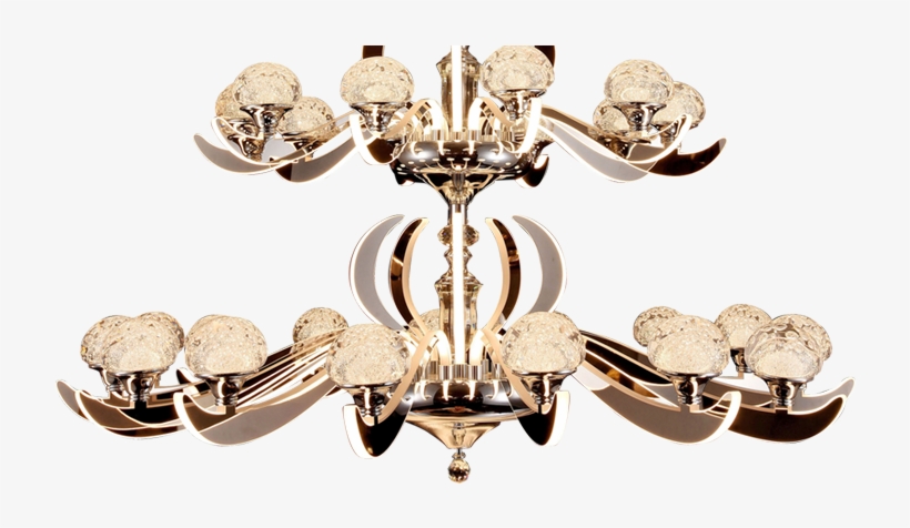 Led Chandeliers - Chandelier, transparent png download