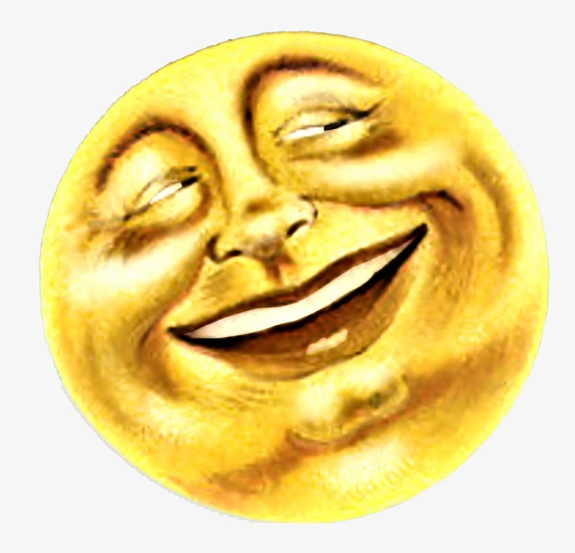 Really Awesome Moon Image Taken From A Halloween Post - Vintage Moon Png, transparent png download