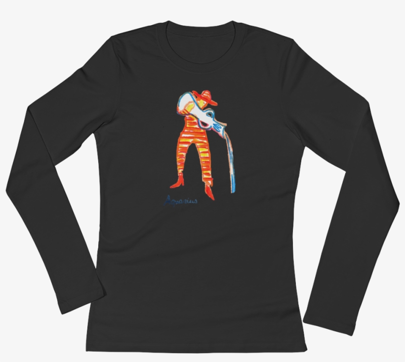 Women's Zodiac Long Sleeve Tee - Selena Quitanilla Logo T Shirt, transparent png download