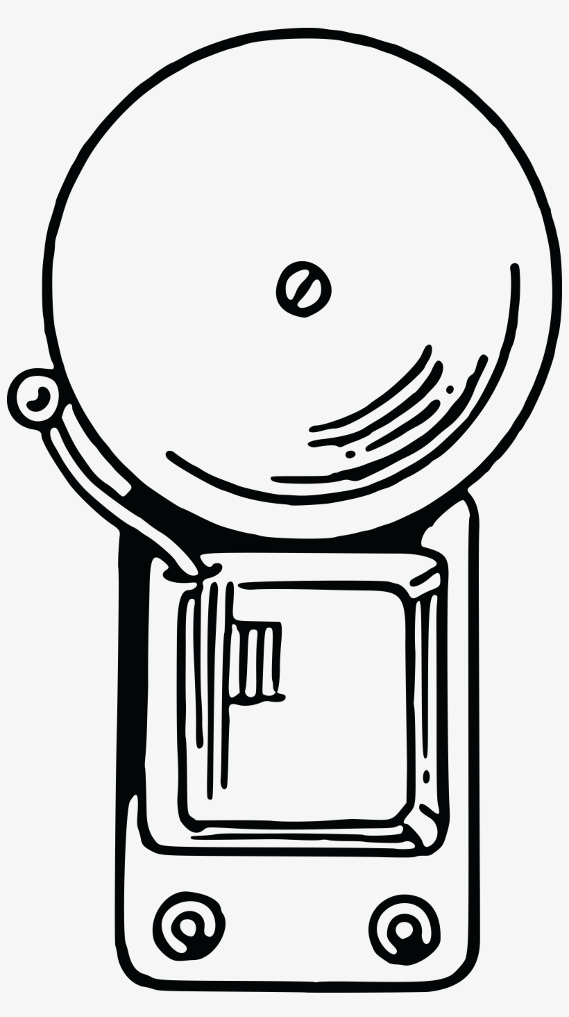 Free Clipart Of A Door Bell - Electric Bell Clipart, transparent png download