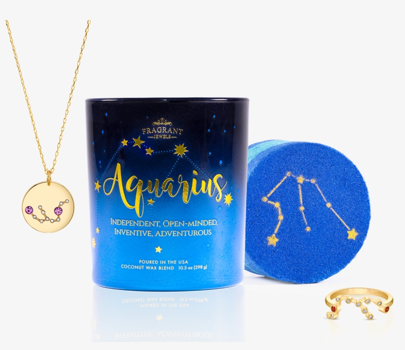 Candle And Bath Bomb Set Fragrant Jewels - Locket, transparent png download